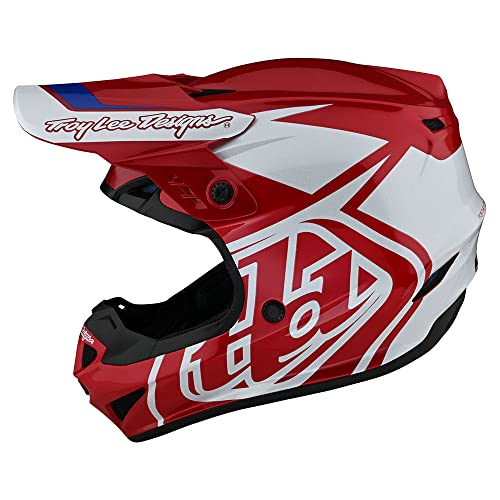 Troy Lee Designs GP Overload Adult Motocross Helmet (Red/White)