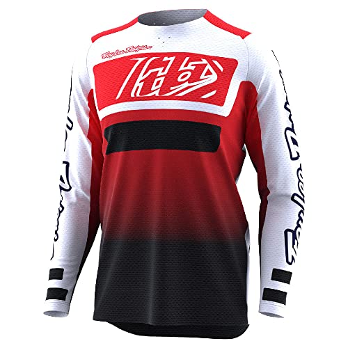 Troy Lee Designs Men's Motocross Racing SE Pro Air Jersey (Lanes Red/Black)